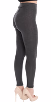 Gray Cashmere Stretch Tights 4