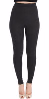 Gray Wool Stretch Tights 1
