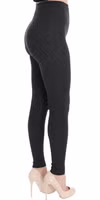 Gray Wool Stretch Tights 4