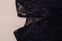 Blue Taormina Floral Lace Sheath Dress 5