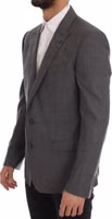 Gray Wool MARTINI Slim Blazer 2