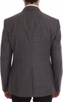Gray Wool MARTINI Slim Blazer 3
