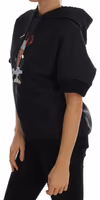 Black Fairy Tale Crystal Hooded Sweater 2