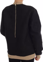 Black Fairy Tale Brocade Zipper Sweater 3
