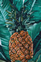 Pineapple Banana Sequins Crewneck Sweater 5