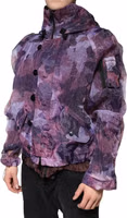 Purple Camouflage Hooded Men Blouson Jacket 2