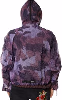 Purple Camouflage Hooded Men Blouson Jacket 3