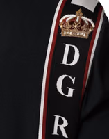 Black DG King Full Zip Sweatshirt Sweater 5