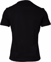 Black Medusa Print Cotton Crew Neck T-shirt 4