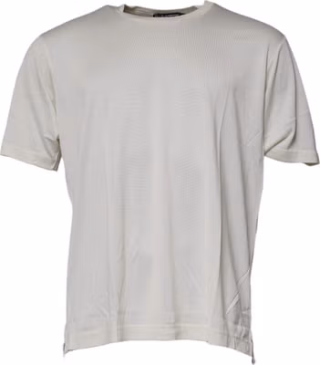 Off White Crew Neck Short Sleeve T-shirt
