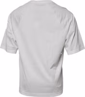 White DG Sport Crew Neck Short Sleeve T-shirt 4