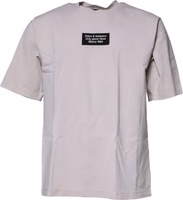 Beige DG Logo Crew Neck Short Sleeves T-shirt 1