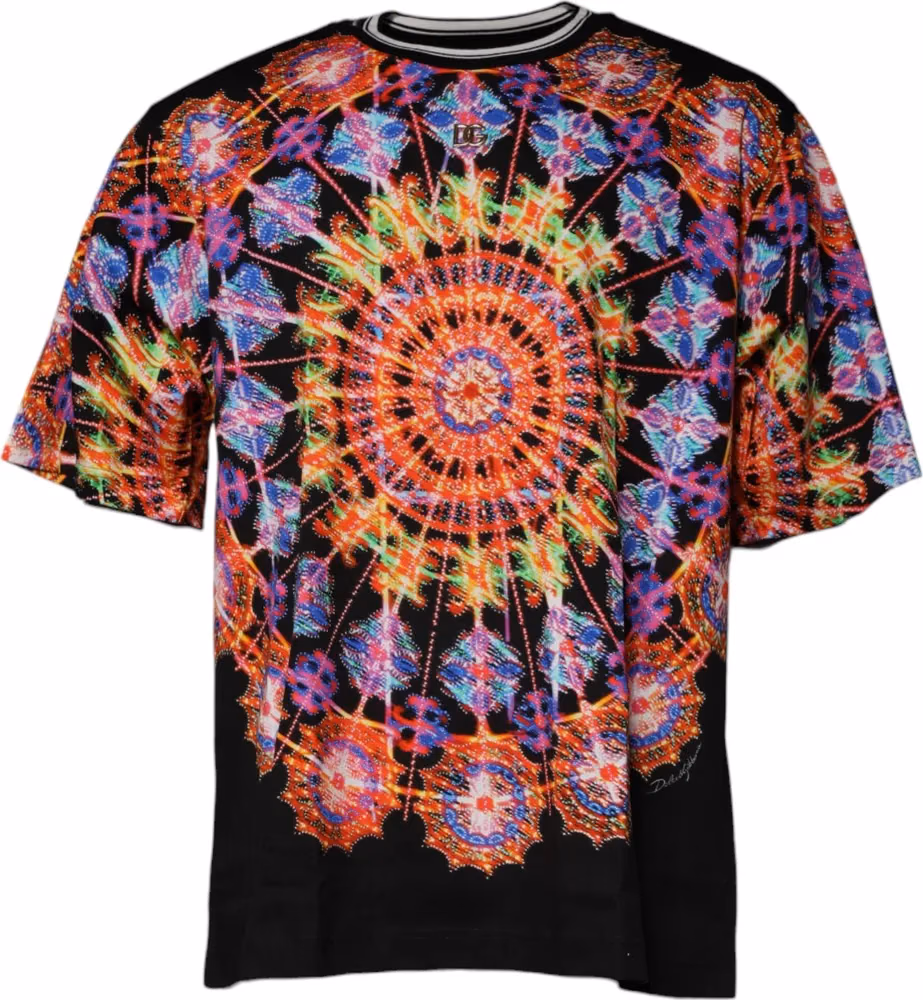 Multicolor Kaleidoscope Men Short Sleeves T-shirt