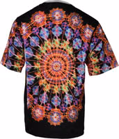 Multicolor Kaleidoscope Men Short Sleeves T-shirt 4