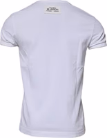 White Stripes Crew Neck Short Sleeves T-shirt 4