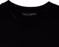 Black Crew Neck Short Sleeve T-shirt 5