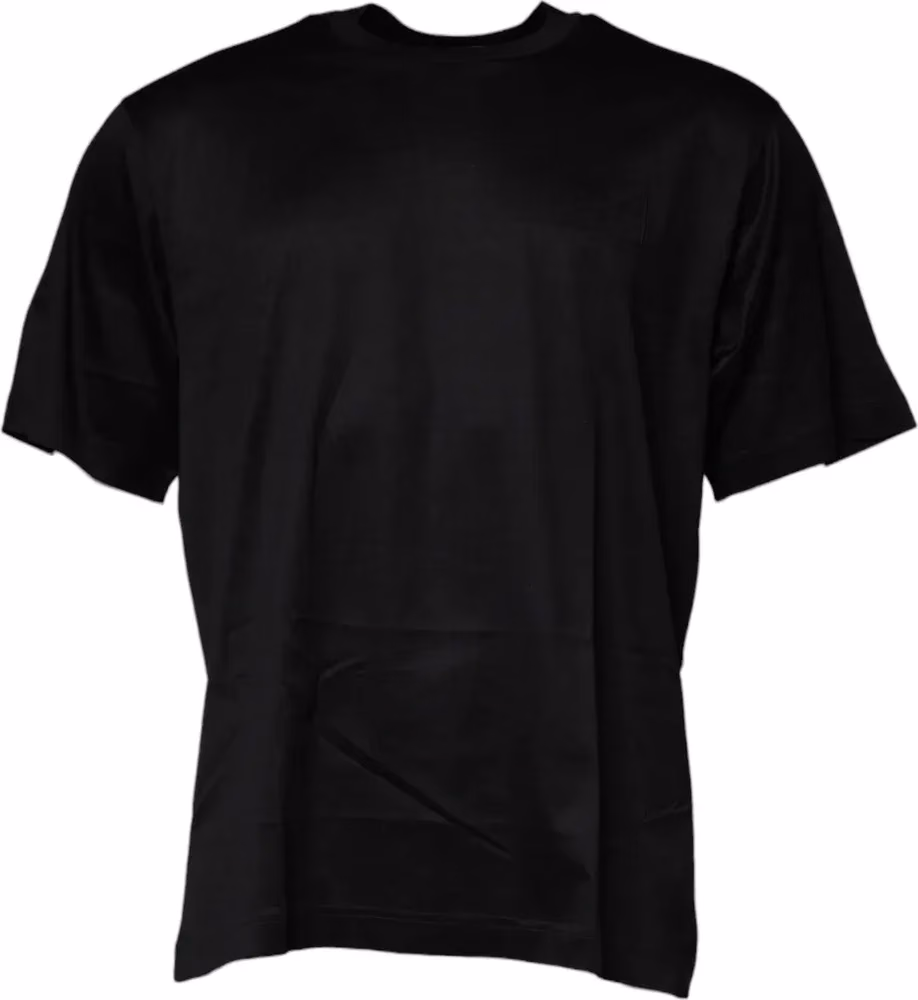 Black Crew Neck Short Sleeve T-shirt