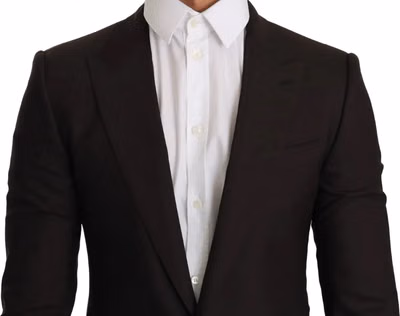 Brown Wool SICILIA Jacket Coat Blazer