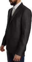 Gray MARTINI 2 Piece Vest Coat Blazer 2