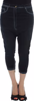 Blue Cotton Stretch Baggy Relax Jeans 1