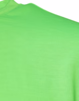 Green Logo Polyester Crew Neck T-shirt 5