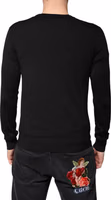 Black Cashmere Button Down Cardigan Sweater 3