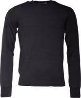 Dark Gray DG Logo Crew Neck Pullover Sweater 1