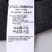 Dark Gray DG Logo Crew Neck Pullover Sweater 4