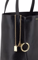 Black Calf Leather Bos Taurus Shoulder Bag 4