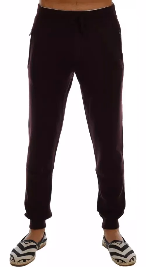 Purple Cashmere Gym Training Sport Pants
