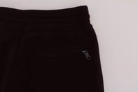Purple Cashmere Gym Training Sport Pants 3