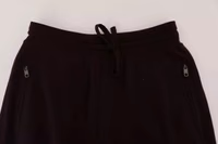 Purple Cashmere Gym Training Sport Pants 4
