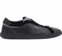 Black Leather G Set Sneakers 1