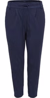 Blue Viscose Casual Pants 1