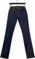 Blue Cotton Women's Jeans 1
