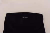 Black High Waist Stretch Pants Tights 3