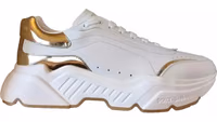 White Gold DAYMASTER Leather Sneakers Men Shoes 4