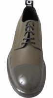Green Leather Rubber Sole Dress Shoes 5