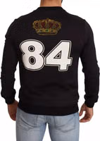 Black Cupid Print Hoodie Sweatshirt Sweater 3