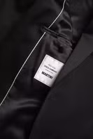 Black Wool Single Breasted MARTINI Blazerclothing 1