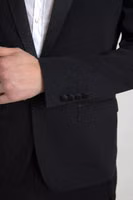 Black Wool Single Breasted MARTINI Blazerclothing 4