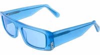 Blue Plastic Sunglasses 1