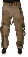 Multicolor Reconstructed Flight Cargo Pants 1