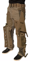 Multicolor Reconstructed Flight Cargo Pants 2