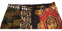 Multicolor Patchwork Men Dress Pants 4