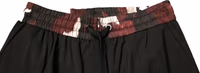 Black Camouflage Wool Jogger Sweatpants Pants 4