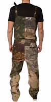 Multicolor Patchwork Camouflage Overall Pants 3