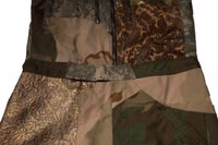Multicolor Patchwork Camouflage Overall Pants 5