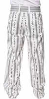 White Straight Formal Dress Pants 3