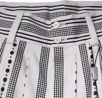 White Straight Formal Dress Pants 4